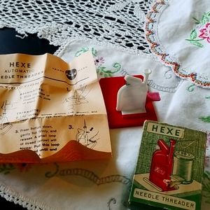 HEXE needle threader. West German made.